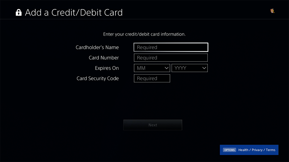 how to set up ps plus for child account