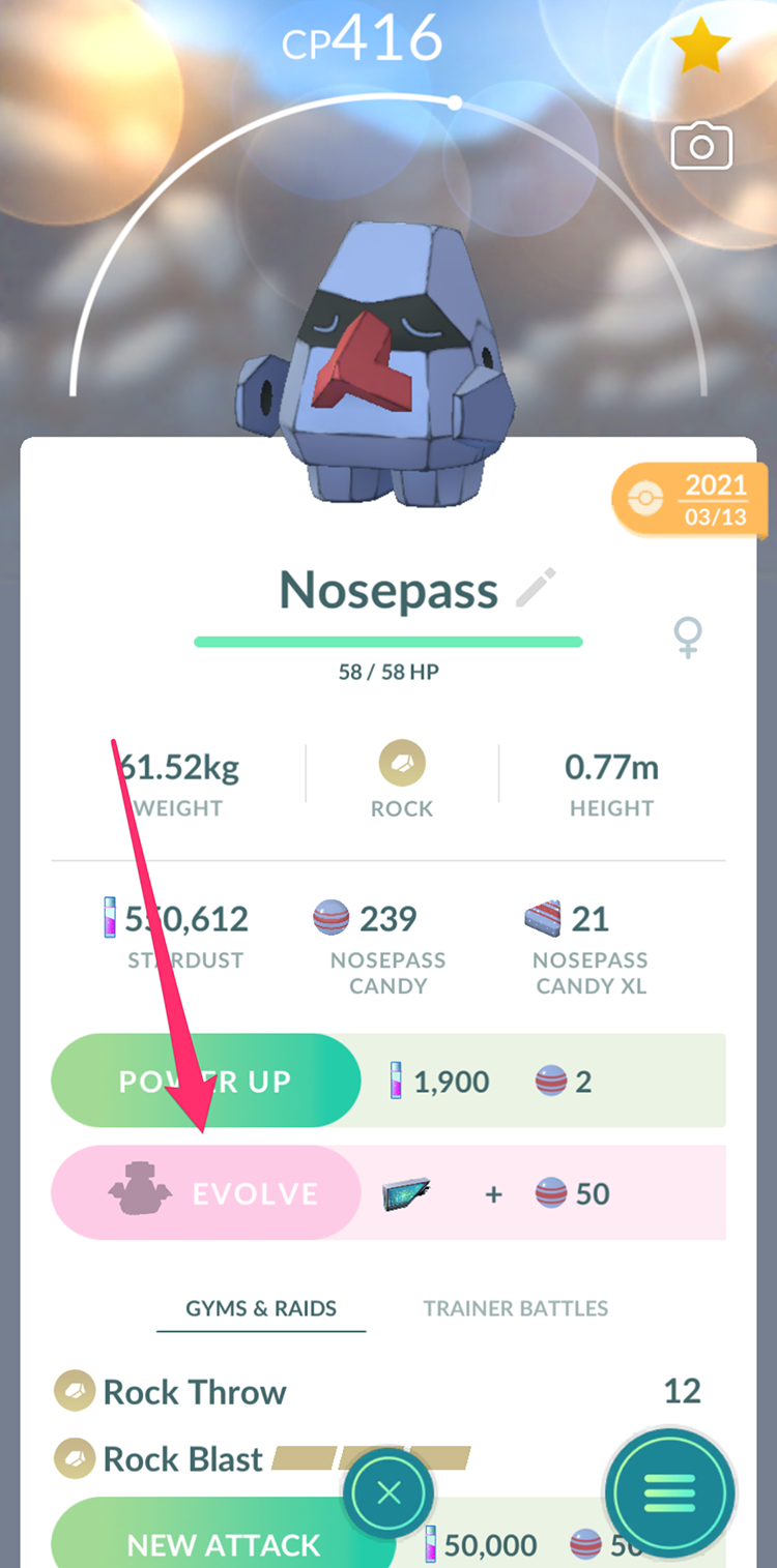 How To Evolve Nosepass In Pokemon Go