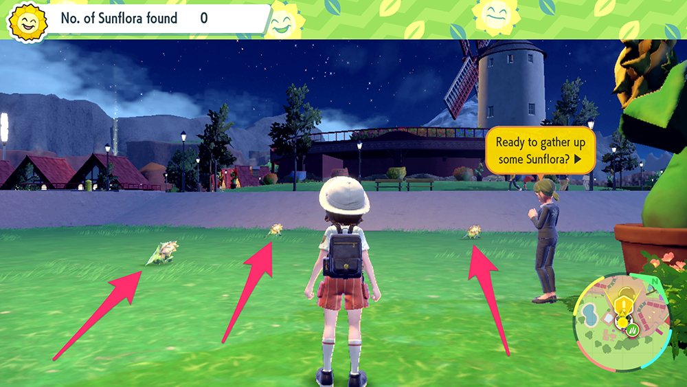 Pokemon Scarlet and Violet Artazon Sunflora Locations Guide SuperParent